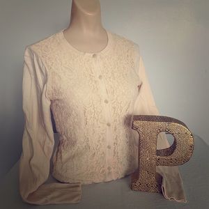 2 for $10 Merona Lace Front Cardigan